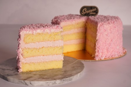 Pink Coconut Cake