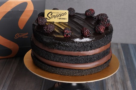 Black Cocoa Devil's Food Cake
