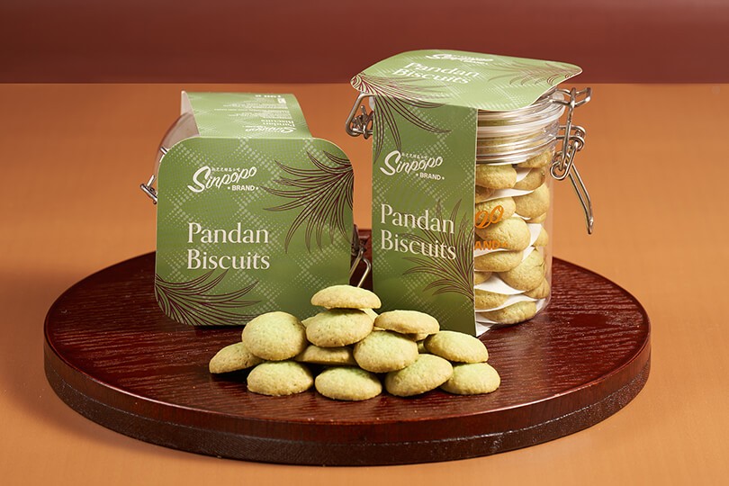 Pandan Biscuits