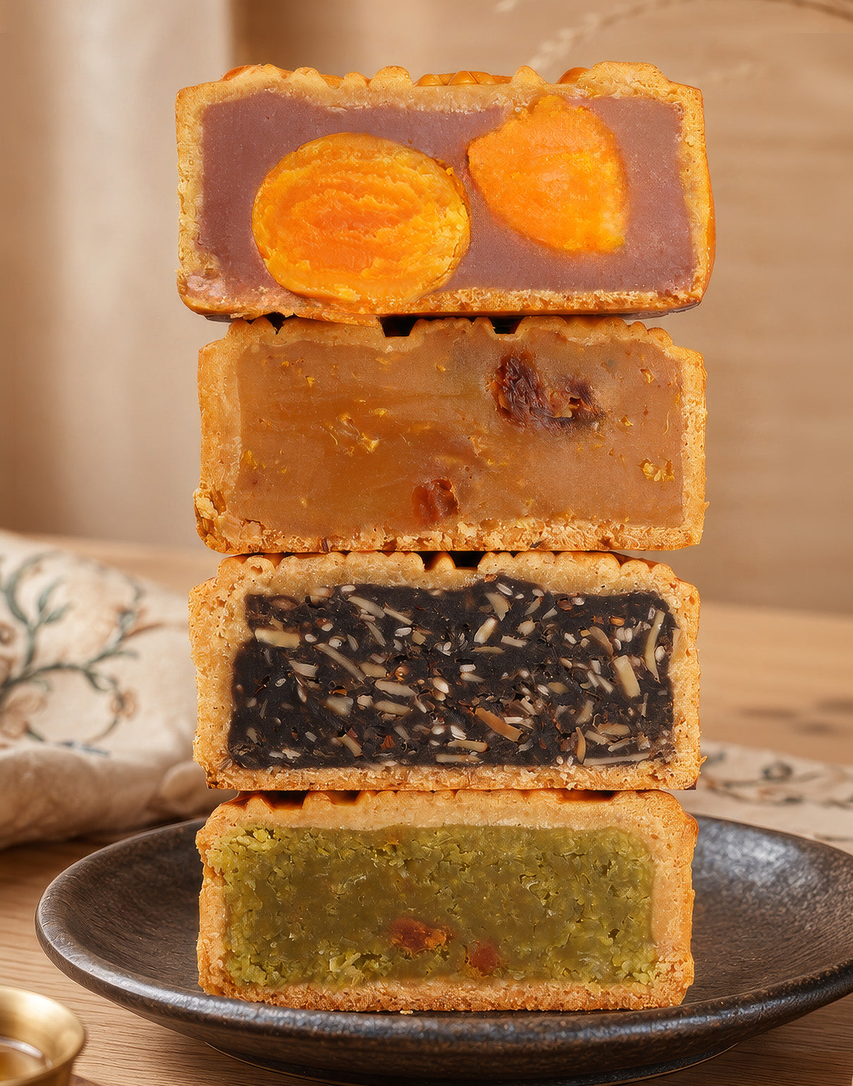 Sinpopo Brand Traditional Baked Skin Mooncakes
